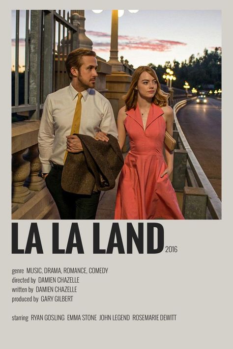 Lala Land Poster Minimalist, Lalaland Movie Poster, La La Land Polaroid Poster, La La Land Minimalist Poster, Lala Land Movie Poster, Romance Film Poster, Much Ado About Nothing Poster, Lalaland Poster, Lala Land Poster