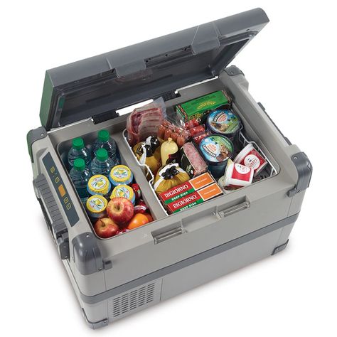 Max Burton Portable Fridge / Freezer Portable Freezer, Refrigerator Cooler, Portable Refrigerator, Portable Fridge, Hammacher Schlemmer, Power Converter, Mens Gear, Amazing Gifts, Fridge Freezer