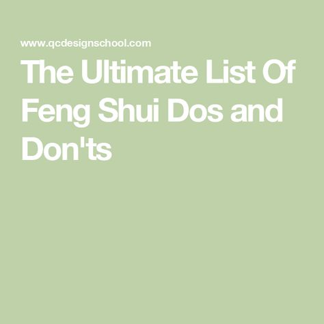 The Ultimate List Of Feng Shui Dos and Don'ts Feng Shui Basic Rules, Fend Shui, Feng Shui Directions, Feng Shui Kitchen, Feng Shui Bathroom, Feng Shui Basics, Feng Shui Rules, Feng Shui Symbols, Bagua Map