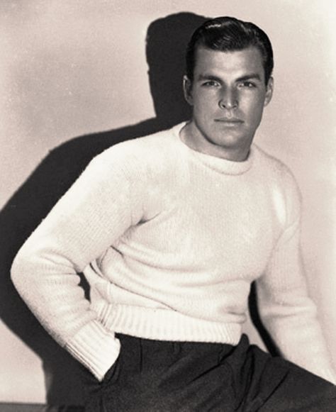 Startlingly handsome, with a physique almost second-to-none in the 1930's, Hollywood's first "Flash Gordon" remains one of cinema's most handsome men of all time. Buster Crabbe, Hollywood Quotes, Freestyle Swimming, Hopelessly In Love, American Athletes, James Cagney, Olympic Swimmers, Flash Gordon, Emmy Award