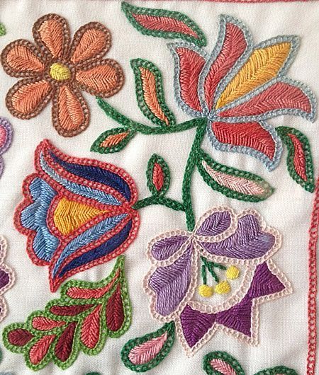 Western work shirt with folksy Hungarian embroidery by Kati Lovasz | Project | Sewing / | Kollabora | Bordado jacobino, Patrones de bordado, Bordado crewel Western Work, Hungarian Embroidery, Chain Stitch Embroidery, Pola Sulam, Learn Embroidery, Brazilian Embroidery, 자수 디자인, Crewel Embroidery, Hand Embroidery Stitches