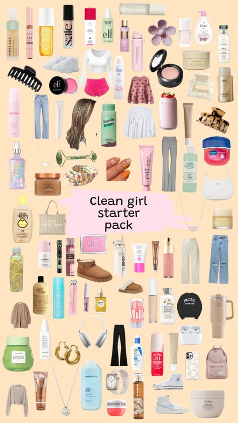 Comment what starter pack I should do next!!! Aesthetic Starter Pack, Summer Starter, Dove Beauty, Indie Lee, Basic Girl, Simple Skincare Routine, Modest Fits, Perfect Skin Care Routine, Soft Girl Aesthetic