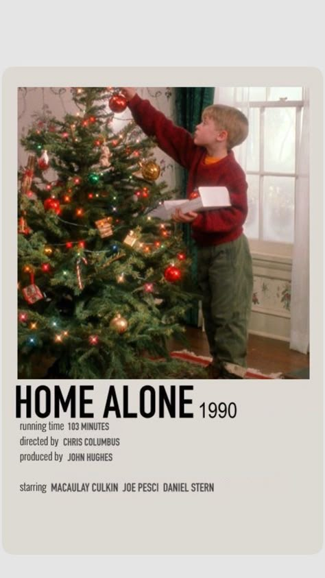 Home Alone Movie, Home Alone Christmas, Xmas Movies, Best Christmas Movies, Christmas Films, Iconic Movie Posters, Girly Movies, Film Posters Minimalist, Polaroid Posters