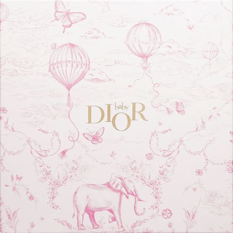 Baby Dior Theme Party, Dior Baby Shower Theme, Dior Theme, Dior Print, Dior Pattern, Dior Wallpaper, Hot Air Balloon Wedding, Dior Kids, Dior Girl