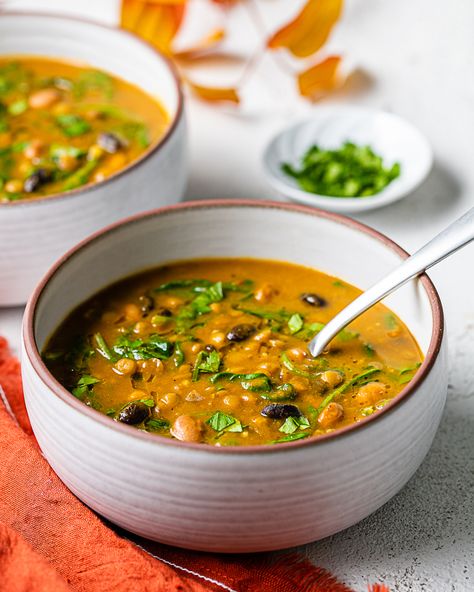 Pumpkin Lentil Soup, Pumpkin Carrot Soup, Pumpkin Lentil, Dried Lentils, Mild Salsa, Carrot Soup, Fresh Salsa, Pumpkin Soup, Canned Black Beans