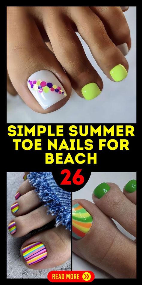 Plan your tropical getaway with simple summer toe nails for beach adventures. Incorporate designs featuring ocean themes and tropical colors to enhance your vacation vibe. These toenails are not only visually appealing but also match perfectly with a variety of summer outfits, making them a versatile choice for any beach activity or seaside dining. Nails Ideas For The Beach, Tropical Toenails, Beach Vacation Pedicure, Tropical Pedicure Designs, Beach Toes Pedicure, Vacation Toe Nails, Vacation Mani Pedi, Tropical Pedicure, Nails For Beach