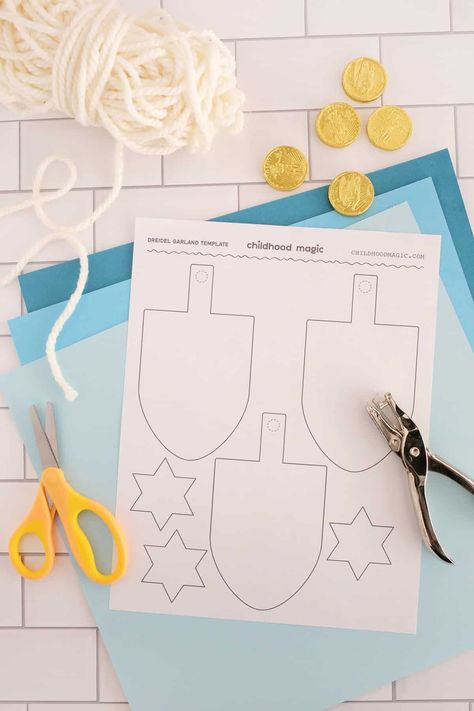 Dreidel Template - Childhood Magic Hanukkah Dreidel Crafts For Kids, Dreidel Template Free Printable, Hunakkah Crafts, Dreidel Crafts For Kids, Hannukah Crafts Preschool, Dreidel Template, Dreidel Craft, Hanukkah Craft, Hanukkah Ideas