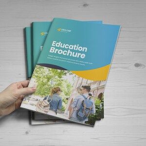 Education Brochure Education Prospectus University | Etsy University Brochures, College Brochure, School Prospectus, Education Brochures, Magazine Front Cover, School Brochure, Medical Brochure, Brochure Cover Design, Front Page Design