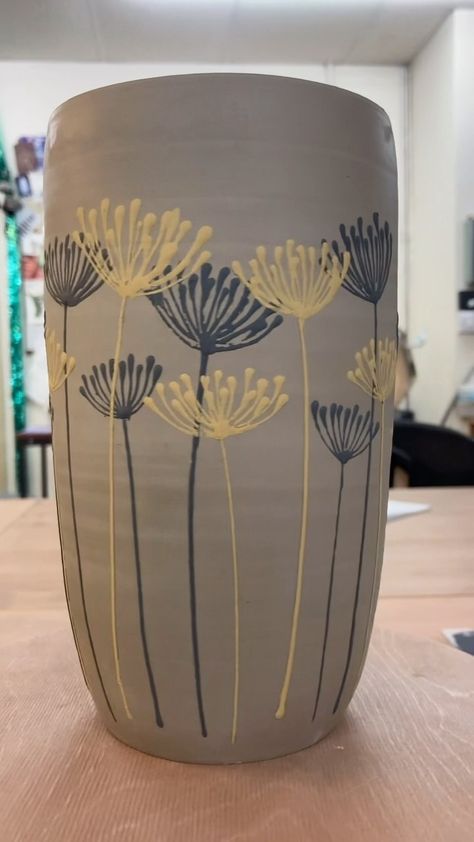 pottery • Instagram Slip Trailing Pottery, Slip Trailing, Pottery Patterns, Cheer Me Up, Pottery Designs, Monoprint, In The Studio, The Studio, Pottery Art