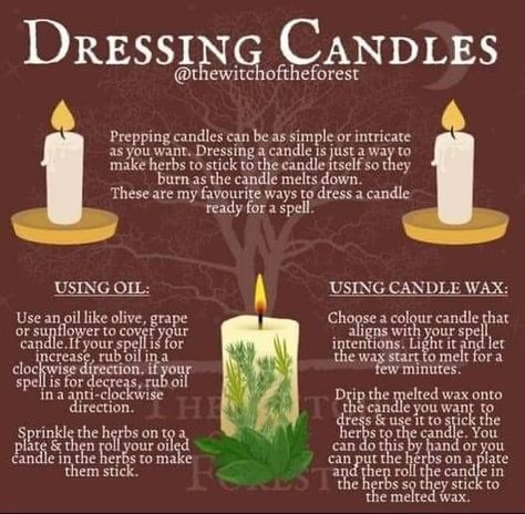 Dress A Candle, Dressing Candles, Candle Magic Colors, Candle Meanings, Candle Magick Spells, Instagram Infographic, Wicca Candles, Candle Color Meanings, Candle Magic Spells