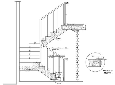 Stair section detail cad drawing is given in this cad file. There is a 2d side view and section details are available. Download this 2d cad file now. How To Draw Stairs, Section Detail, Rainscreen Cladding, 2 Storey House Design, Brick Detail, Ceiling Detail, Cad File, Model House Plan, Architectural Section