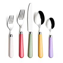 Check this out! Corelle Dishes, Plastic Ware, Outdoor Food, Salad Fork, Stainless Steel Cutlery, Dinner Fork, Dessert Spoons, Stainless Steel Flatware, Family Meal