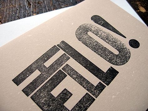 letterpress Letterpress Font, Inspiration Typographie, Letterpress Type, Type Inspiration, Hello Cards, Grafic Design, 자수 디자인, Typographic Design, Coney Island