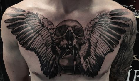 Tattoo skull angel, tattoo france Ruby.pay Skull Angel Tattoo, Tattoo Skull, Winged Skull, Skull Tattoo Design, Angel Tattoo, Tattoo Design, Skull Tattoo, Tattoos For Guys, Tattoo Designs