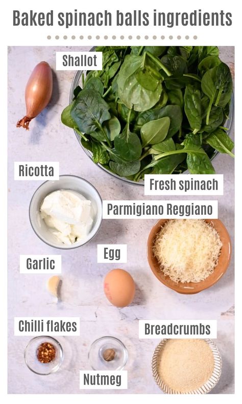 Ricotta Spinach Balls, Spinach And Ricotta Balls, Crab Patties, Ricotta Balls, Lemon Roasted Chicken, Spinach Balls, Baked Spinach, Spinach Feta, Spinach Ricotta