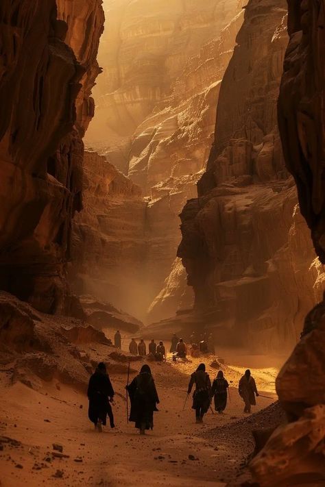 Dune Fremen Art, Sand Dune Aesthetic, Dystopian Desert Aesthetic, Desert Nomad Aesthetic, Desert Cinematography, Fremen Dune Aesthetic, Desert Rose Aesthetic, Desert Kingdom Aesthetic, Arrakis Aesthetic