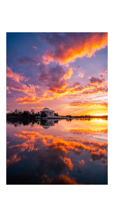 Sunset in Washington DC Jefferson Memorial, Thomas Jefferson, Washington Dc, Washington