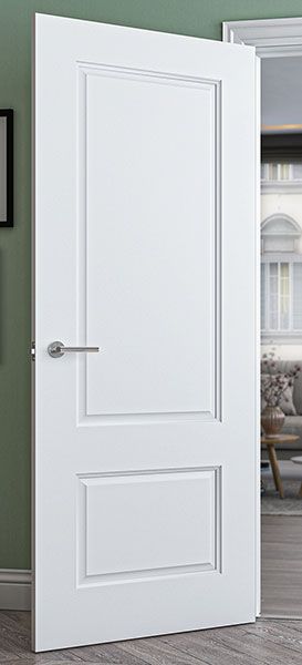 Rochester White Internal Door 2 Panel Doors, White Internal Doors, Internal Door, Shaker Doors, Solid Doors, External Doors, Fire Doors, White Doors, White Paneling