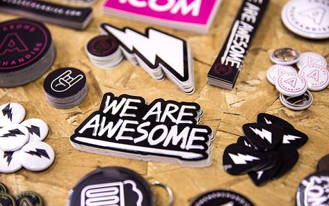 Awesome Merchandise identity design Merch Ideas, Packaging Stickers, Restaurant Branding, Logo Food, Creative Packaging, Premium Gift, Identity Logo, Brand Identity Design, Merchandise Design