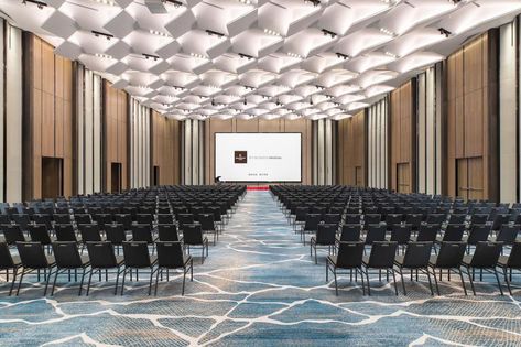 Meeting room / ballrooms Meeting Hall Interior Design, Conference Hall Design Interiors, Ballroom Interior, Hotel Meeting Room, Company Office Decor, Meeting Room Hotel, Hotel Conference Rooms, Ballroom Design, Conference Room Design