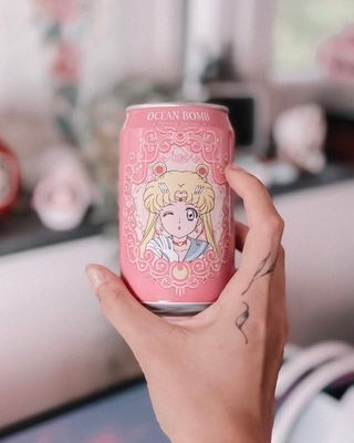 kawaii drink • Instagram Moon Store, Food Japan, Y2k Kawaii, Pantone Colour Palettes, Soda Drinks, Moon Candle, Pink Images, Sailor Neptune, Sailor Moon Wallpaper