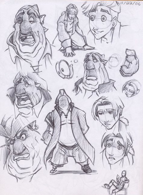 DOODLES- Treasure Planet2 by DaKraken.deviantart.com on @DeviantArt Treasure Planet Character Design, Treasure Planet Drawing, Treasure Planet Concept Art, Planet Concept, Disney Style Drawing, Character Design Disney, Concept Art Landscape, Glen Keane, Planet Drawing