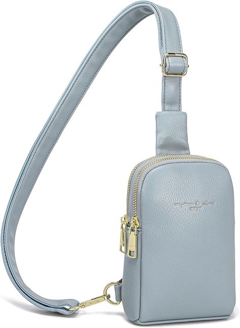 Amazon.com: INICAT Travel Small Sling Bag Crossbody Bags Gifts for Women(Light Blue) : Clothing, Shoes & Jewelry Light Blue Clothing, Belt Bag Fashion, Small Sling Bag, Blue Clothing, Travel Purse, Waist Pack, Hiking Trip, Sling Bag, Belt Bag