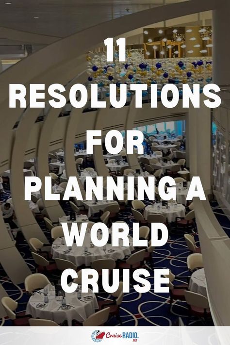 A spacious and elegantly designed cruise dining room with white tablecloths and modern decor. World Cruise, Sightseeing Bus, Best Year Yet, Carnival Cruise Line, Enjoy Your Vacation, Cruise Destinations, Holland America, New Year's Resolutions, Princess Cruises