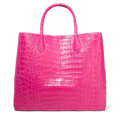 Nancy Gonzalez Handbags, Luxe Handbags, Crocodile Purse, Purple Tote Bag, Structured Handbags, Crocodile Handbags, Suede Tote Bag, Purple Purse, Nancy Gonzalez