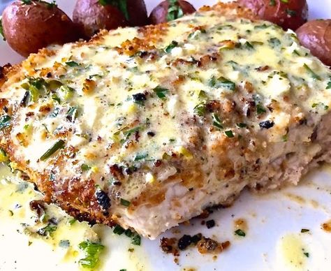 Sauce For Swordfish, Lemon Caper Cream Sauce, Caper Cream Sauce, Swordfish Steak Recipe, Grilled Swordfish, Fish Marinade, Swordfish Recipes, Lemon Caper Sauce, Grilled Fish Recipes