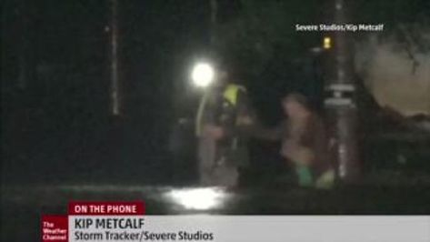 Water Rescues Underway in North Carolina New Bern North Carolina, Bad Storms, Water Rescue, New Bern, Storm Surge, Weather Channel, The Weather Channel, Environmental Issues, Rooftops