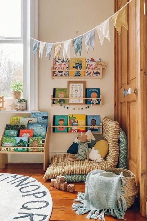 Creative Playroom Ideas, Boy And Girl Shared Bedroom, Kids Rooms Inspo, Baby Playroom, Toddler Playroom, Kids Bedroom Inspiration, Nursery Room Design, Toddler Boys Room, Baby Room Inspiration