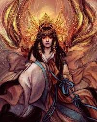 Fantasy Gods And Goddesses, Japanese Gods Mythology, Japanese Mythology Art, Japanese Deities, Mythology Gods And Goddesses, Shinto Gods, Japanese Gods, Asian Gods, Elder Gods