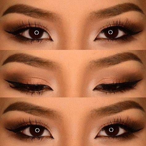 Double Eyelid Makeup, Asian Smokey Eye, Eyelid Makeup, Asian Wedding Makeup, Natural Makeup Brands, Makeup Asian, Wedding Hairstyles And Makeup, Asian Bridal Makeup, Formal Makeup