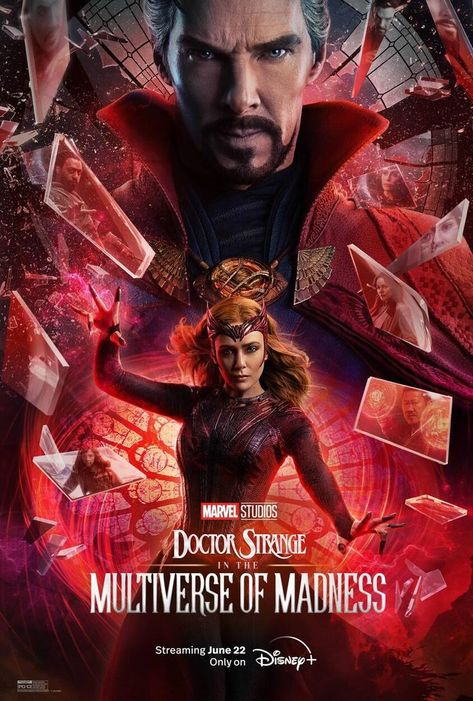 Doctor Strange Poster, Doctor Stranger Movie, Marvel News, Avengers Party, Multiverse Of Madness, Doctor Strange Marvel, Dr Strange, Disney Plus, June 22