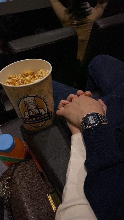 Movie Date Aesthetic Couple, Movie Theatre Aesthetic Couples, Couple Theatre Date Aesthetic, Couples Cafe Photo, Movie Date With Boyfriend, Movie Date Snap, Hidden Couple Photos, Couples Movie Night, Couple Date