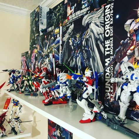 Gundam display ideas | Displaying collections, Display, Graphic design logo Gundam Display Shelf, Gundam Shelf, Gunpla Display, Gundam Display, Gunpla Collection, Disney Funko Pop, Marvel Funko Pop, Best Funko Pop, Toy Shelves