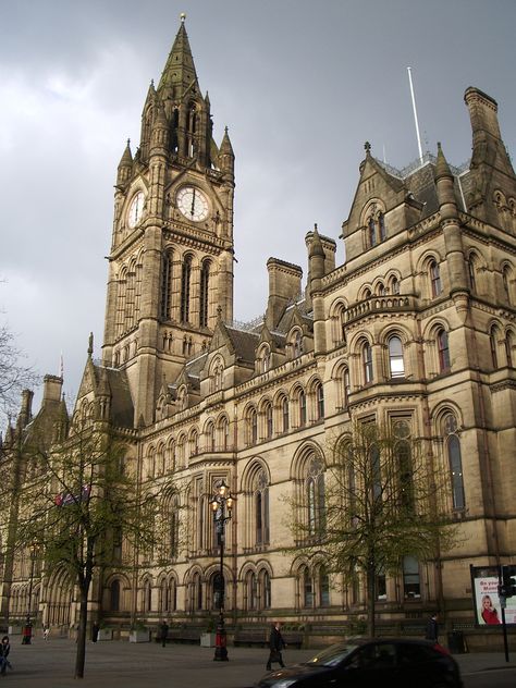 Manchester Town Hall Manchester Pride, Manchester Town Hall, Uk City, Manchester England, Salford, Greater Manchester, England And Scotland, England Travel, City Break