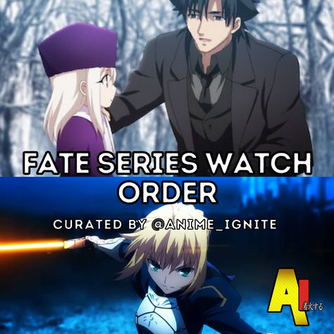 The Fate series is one of the best #animeseries 😇 I have made a list of fate series for #noobs, a complete #beginner guide ✅ Go to my link in bio to check the complete Fate series watch order ☝️ Let me know in the #comments which one is your favorite fate series? #fateseries #fategrandorder #anime #fatestaynight #fate #fgo #fatezero #fateapocrypha #fatego #typemoon #saber #fatestaynightheavensfeel #fateextra #manga #fatestaynightunlimitedbladeworks #rintohsaka #fatecosplay #otaku Rin Tohsaka, The Best Anime, Anime Board, Fate Zero, Type Moon, Lists To Make, In Other Words, Which One Are You, Fate Stay Night