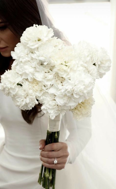 Bridal Bouquet Styles, Bride Clipart, Small Wedding Bouquets, Simple Wedding Bouquets, Rose Bridal Bouquet, White Bridal Bouquet, Melbourne Wedding, White Bouquet, Bride Bouquets