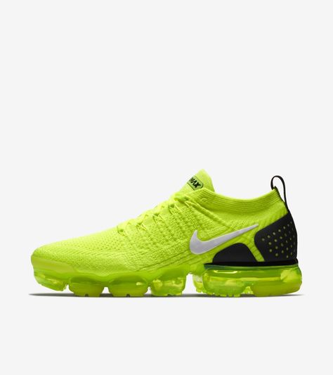 Explore and buy the Nike Air Vapormax Flyknit 2 'Volt & White & Black'. Stay a step ahead of the latest sneaker launches and drops. Nike Vapormax Flyknit, Vapor Max, Nike Air Vapormax Flyknit, Vapormax Flyknit, Nike Vapormax, Marathon Running Shoes, Air Vapormax, Nike Air Vapormax, Latest Sneakers