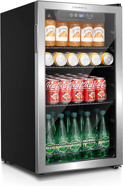 Drink Fridge, Modular Outdoor Kitchens, Refrigerator Cooler, Fridge Cooler, Beverage Fridge, Beer Fridge, Glazed Glass, Beverage Refrigerator, Beverage Center