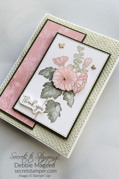 Sympathy Cards Stampin Up Ideas 2023, Stampin Up Daughter Birthday Cards, Stampin Up Hollyhock Cards, Su Beautifully Happy Cards, Stampin Up Happy Birthday Cards, Stamping Up Birthday Card Ideas, Stampin Up Beautifully Happy Cards, New Stampin Up Cards 2023-2024, Stampinup Cards Newest 2024