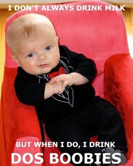 Muhahaha! Ash Baby, Silly Kids, Baby Memes, Internet Memes, I Don't Always, Beer Humor, Drink Milk, Funny Babies, Bones Funny