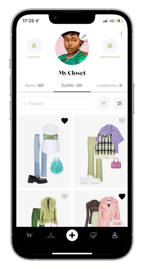 App For Fashion Design, Fashion Ux Design, Clothing App Design, Whering App, Fashion App Design, Outfit Planning App, Outfit App, Wardrobe App, Closet App