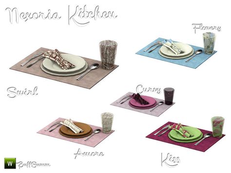 Design-oriented modern kitchen. Clear and straight-lined characterize the *Nexoria Series*. Found in TSR Category 'Miscellaneous' - Convert for The Sims 4!!! Sims 4 Cc Utensils, Sims 4 Placemats, Sims 4 Urban Cc Furniture Kitchen, Sims Car, Sims 4 Hair Male, Sims 4 Cheats, Sims 4 Kitchen, Kitchen Objects, The Sims 4 Pc