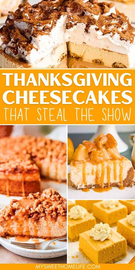 Pumpkin pie, take a seat. This Thanksgiving, it's all about the cheesecakes - because if you're going to overindulge, you might as well do it with style. Half Baked Harvest Cheesecake, Pumpkin Pie Cheese And Crackers, Thanksgiving Dessert Cheesecake, Thanks Giving Cheesecake, Best Thanksgiving Cheesecake, White Chocolate Pumpkin Cheesecake, Easy Thanksgiving Cheesecake, Cheesecakes For Thanksgiving, Cheesecake Recipes For Thanksgiving