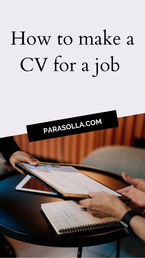 How to make a CV for a job How To Make Cv, Introduce Yourself, Young Professional, Working Moms, Career Advice, Professional Development, How To Introduce Yourself, To Work, Growing Up