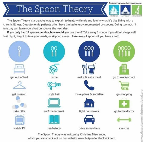 Dysautonomia Pots, Spoon Theory, Spoonie Life, Ehlers Danlos, Ehlers Danlos Syndrome, Fatigue Syndrome, Invisible Illness, Chronic Fatigue, Autoimmune Disease