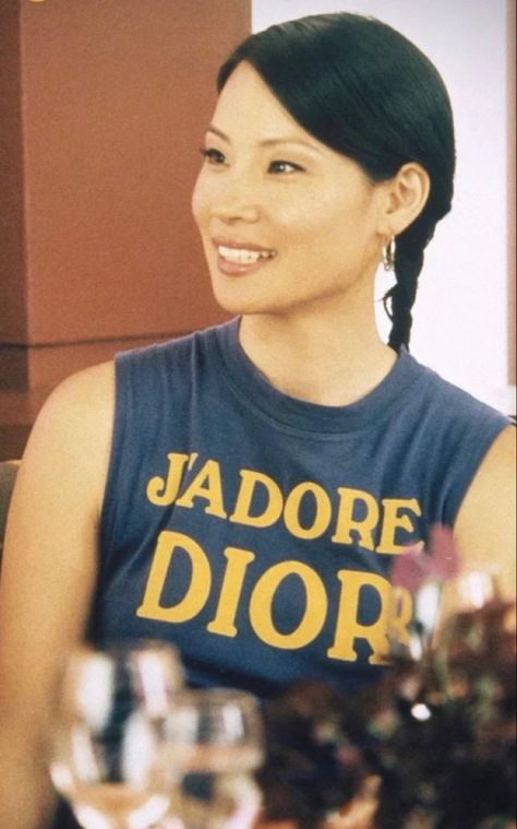 Dior Tshirt, 90s 2000s Aesthetic, 90s Fine, Carrie Bradshaw Outfits, Dior Shirt, Lucy Liu, 2000s Fashion, Fashion Killa, Pretty Woman